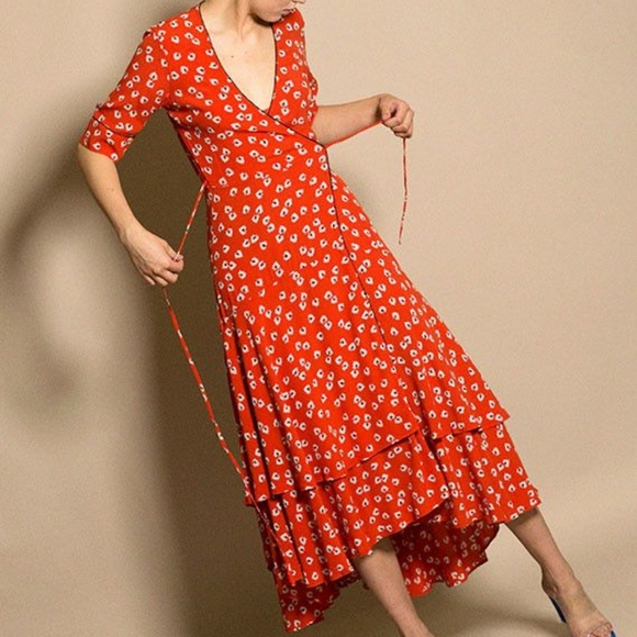 Ganni | Big Apple Dress size 6 / 38 - Picture 8 of 14